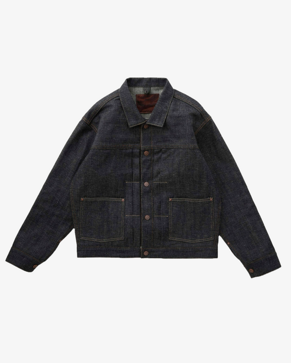 Taiga Takahashi_Taiga Takahashi - Men's Lot 701 Denim Jacket - (Indigo)_JACKETS