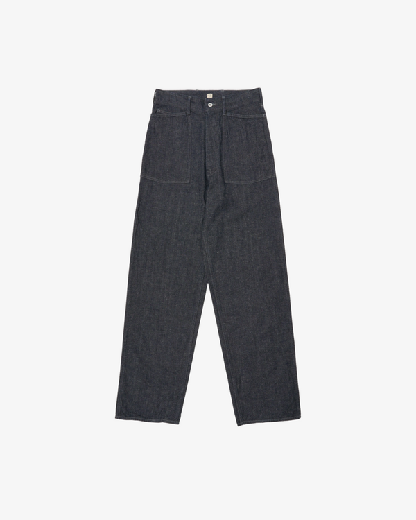Taiga Takahashi_Taiga Takahashi - Men's Lot 719 U S  Army M-35 Denim Pants - (Indigo)_JEANS