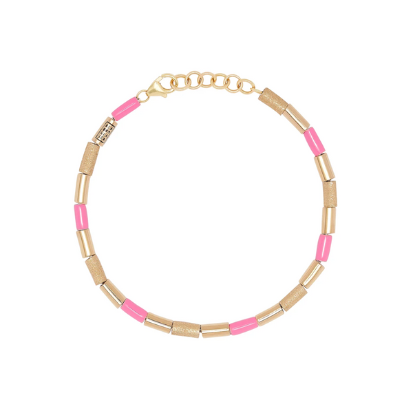 BEA BONGIASCA - Tubini Bracelet - (Pink)