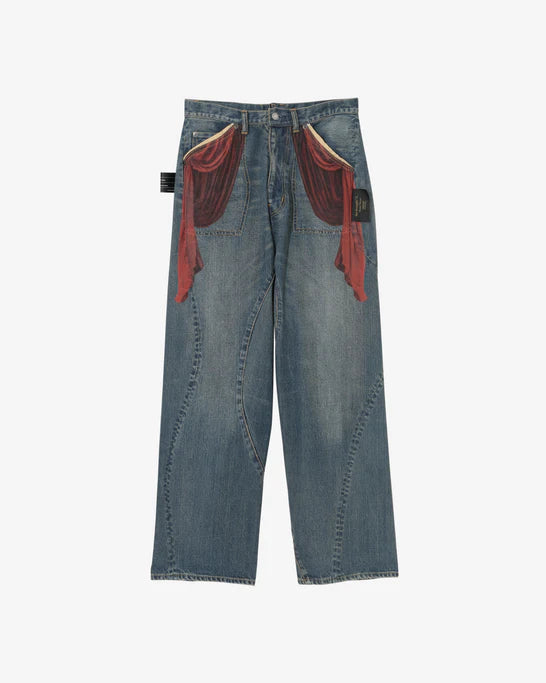 UNDERCOVER  - Women's Pants - (Indigo)