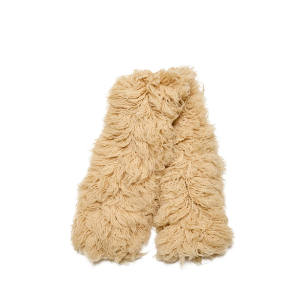 UNDERCOVER - Men's Mohair mixed wool finghista muffler - (Khaki)