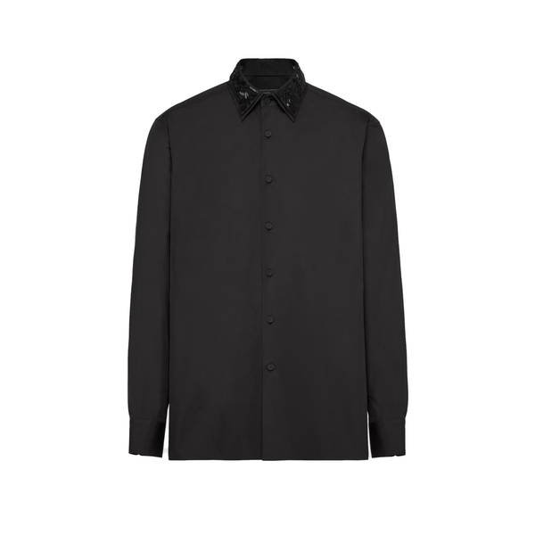PRADA - Men's Black Sequin Collar - (Black)