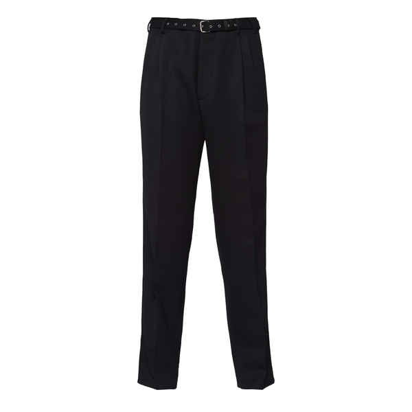 PRADA - Men's Belted Trousers - (Black)