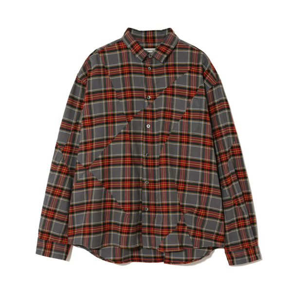 Undercover_UNDERCOVER - Women's Cottone Shirt - (Gray CK)_SHIRTS