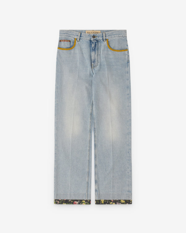 VALENTINO - Women's Pantalone In Denim - (Denim)