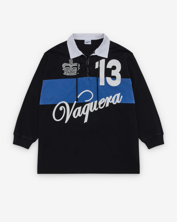 VAQUERA - Women's Rugby Shirt Knit - (Black)
