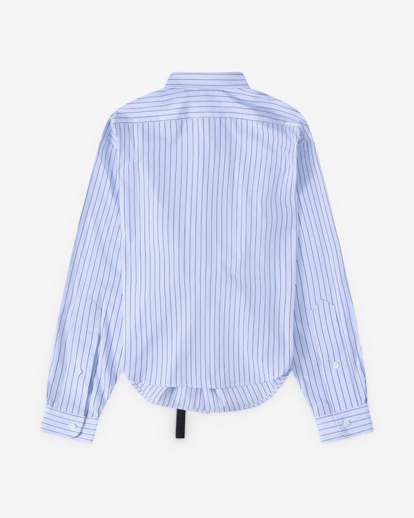 VAQUERA - Women's Belted Button Down - (Stripes)