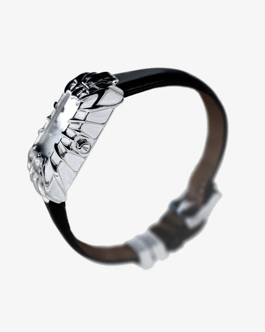 Alabaster Industries - Silver Thistle Watch - (Black)