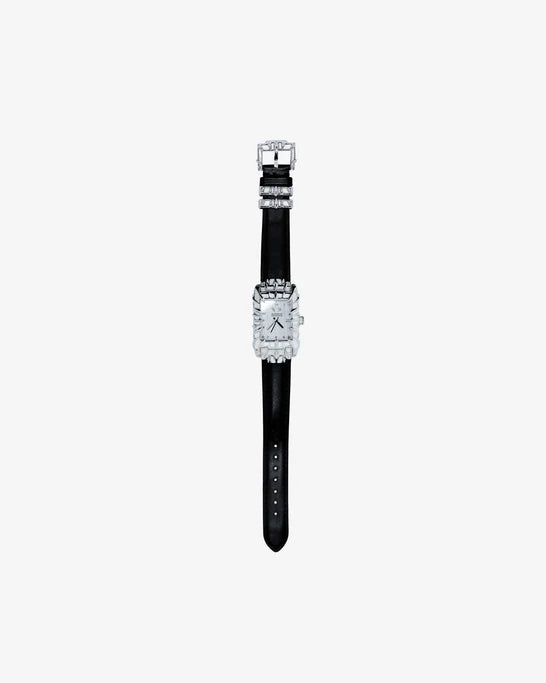 Alabaster Industries - Silver Thistle Watch - (Black)