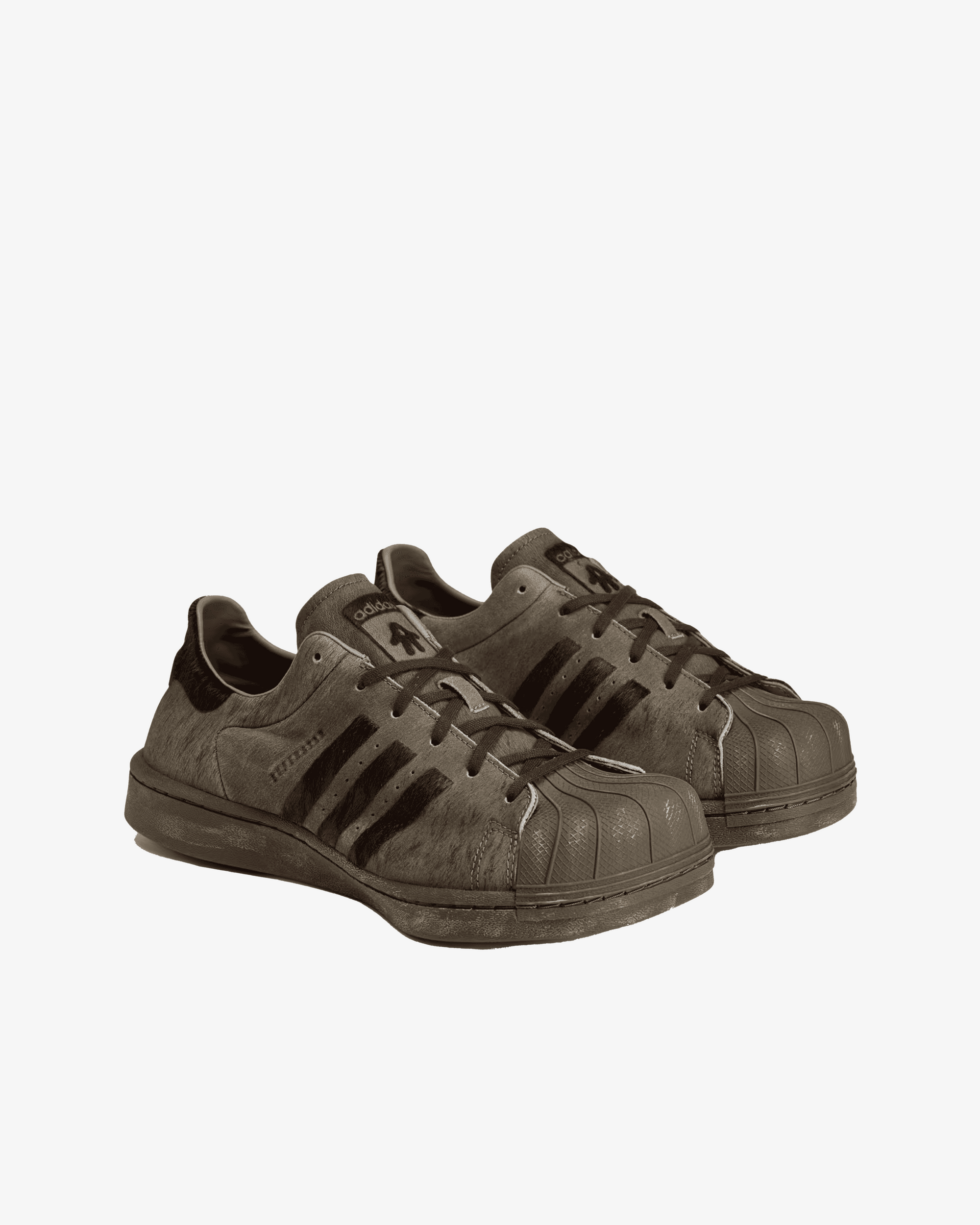 Adidas - Men's Avavav SST Shoes - (Brown) view 4, Click to Zoom in