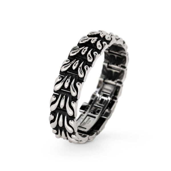 Alabaster Industries_Alabaster Industries - Men's Silver Dove Match Bracelet - (Silver)_BRACELETS