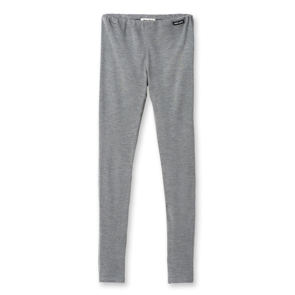 MIU MIU - Women’s Silk Jersey Pants - (F0031 GRIGIO)