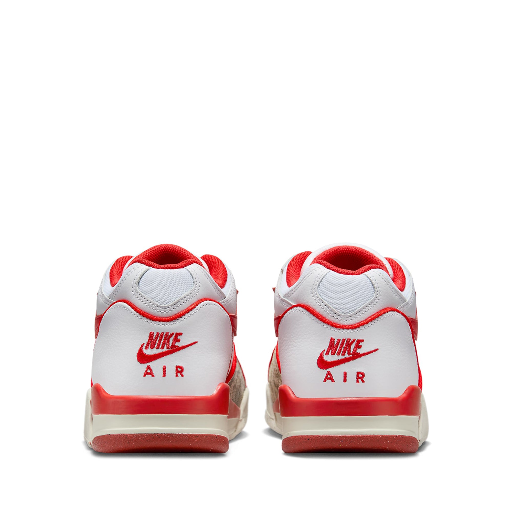 NIKE - Stüssy Men's Air Flight '89 Low SP - (White/Red) view 5