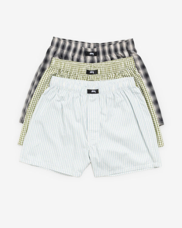 Stüssy - Men's Stussy Boxer Short- 3 Pack - (Multi)