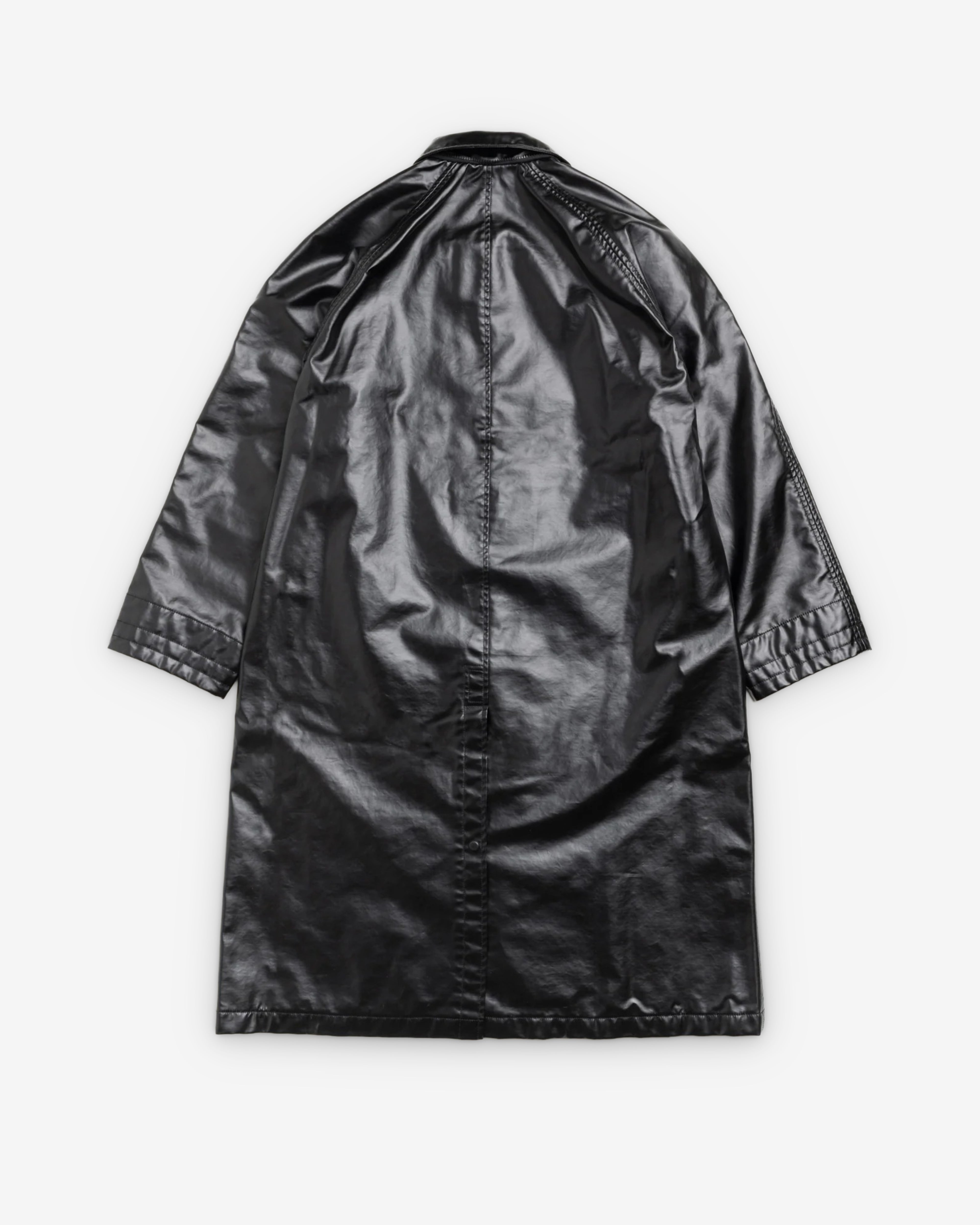 Stüssy: Men's Coated Field Coat (Black) | DSMS E-SHOP