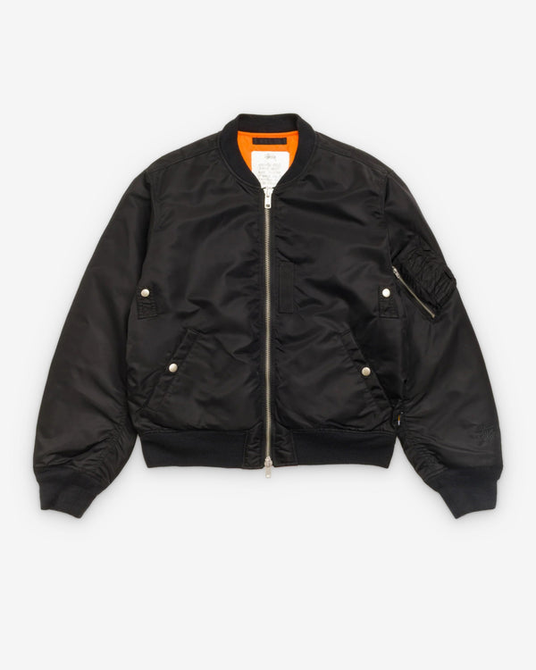 Stüssy - Men's MA-1 Bomber - (Black)