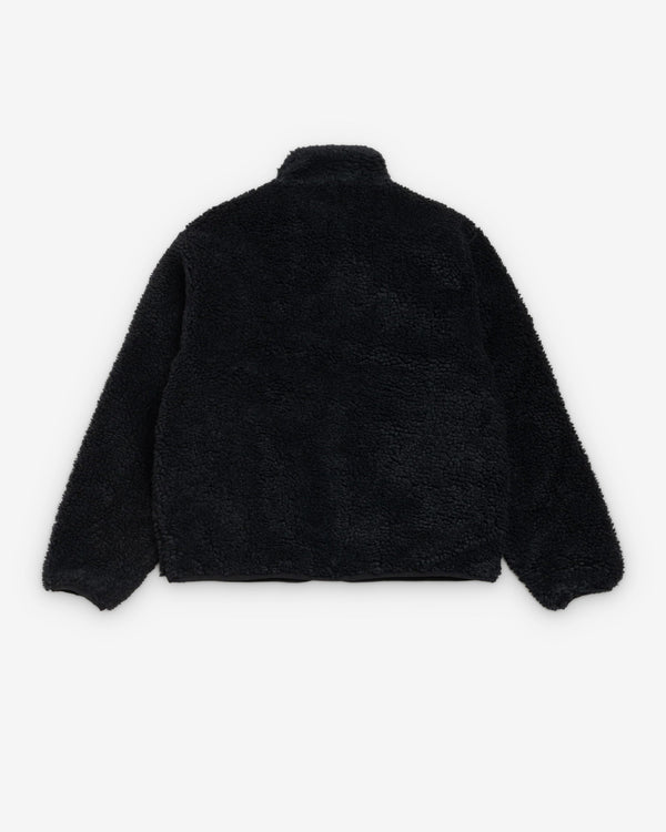Stüssy - Men's Sherpa Reversible Jacket - (Black)