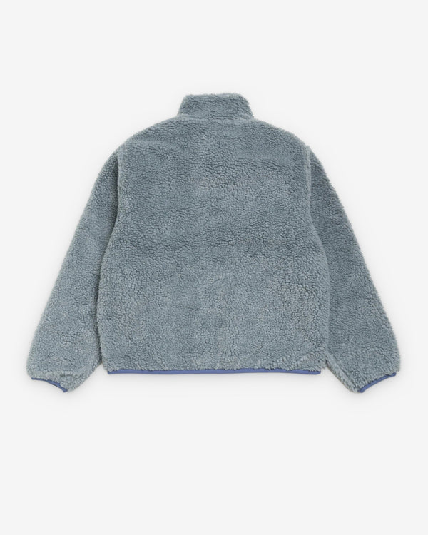 Stüssy - Men's Sherpa Reversible Jacket - (Bluestone)