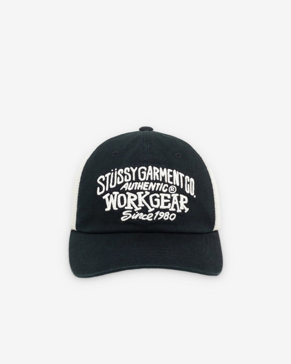 Stüssy - Men's LP Workgear Strapback Cap - (Black)