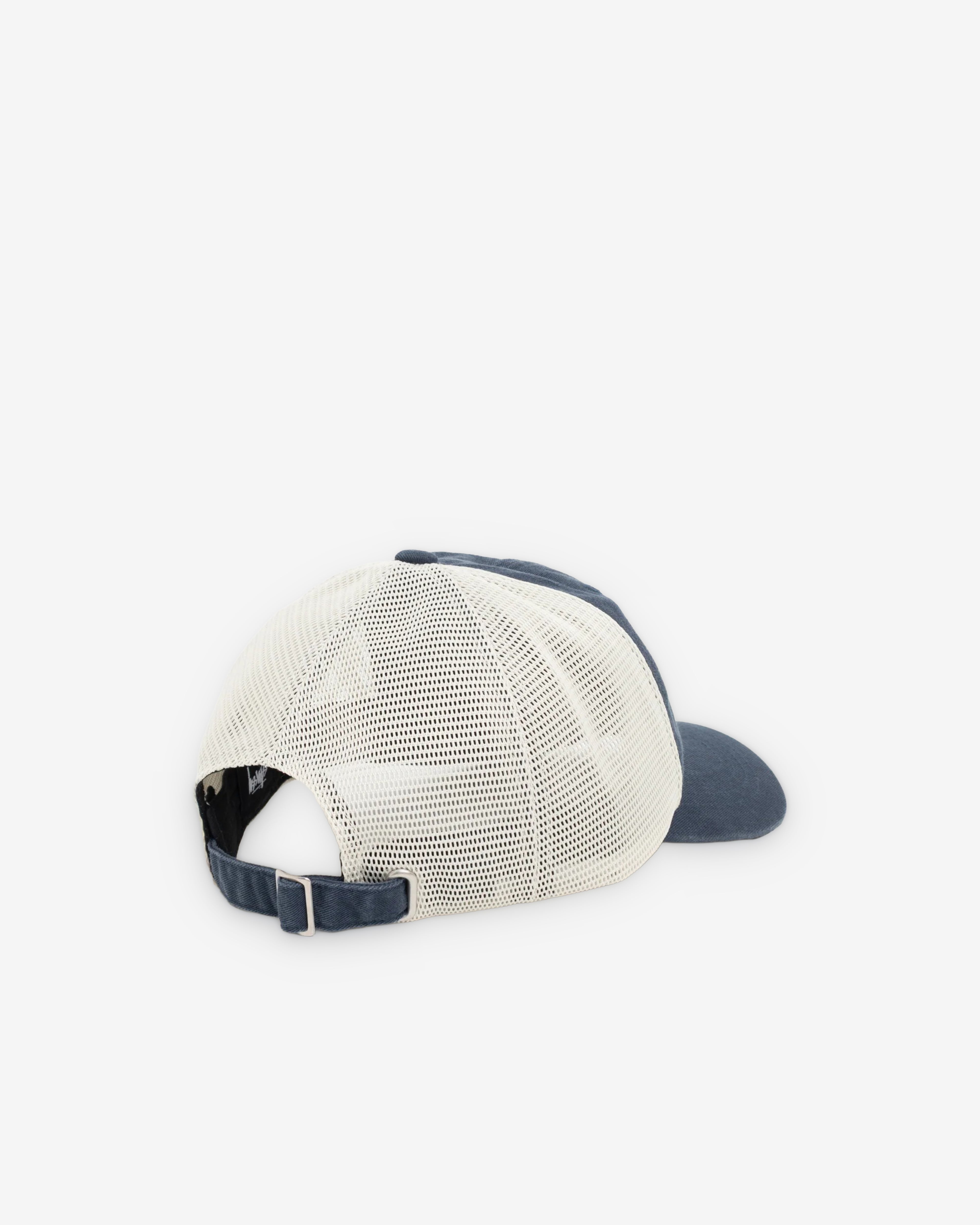 Stüssy: Men's LP Workgear Strapback Cap (Navy) | DSMS E-SHOP