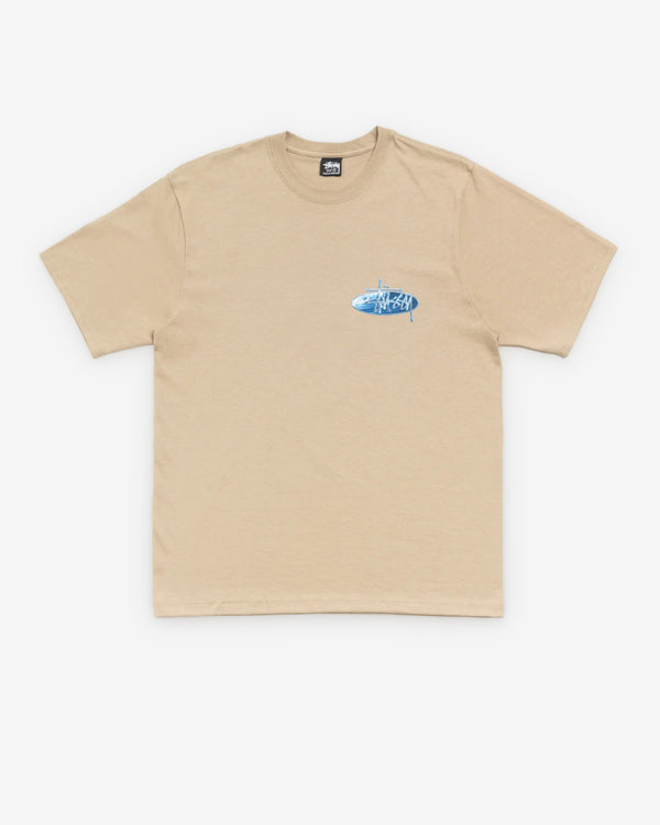 Stussy - Men's Wave Oval Tee - (Khaki)