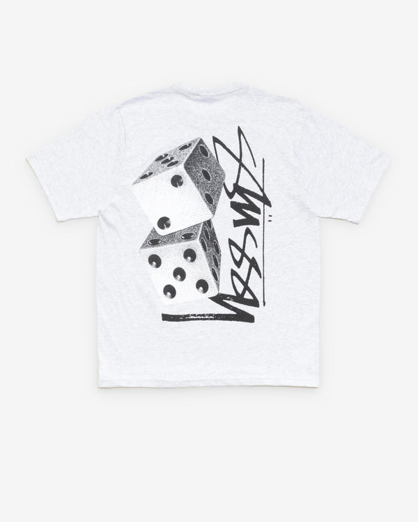Stüssy - Men's Tall Dice Tee - (Ash Heather)