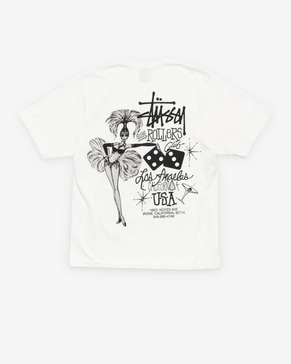 Stüssy - Men's High Rollers Pig. Dyed Tee - (Natural)
