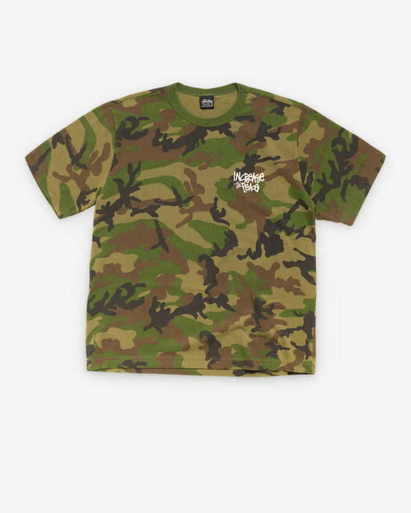 Stüssy  - Men's Peace Increased Tee - (Camo)