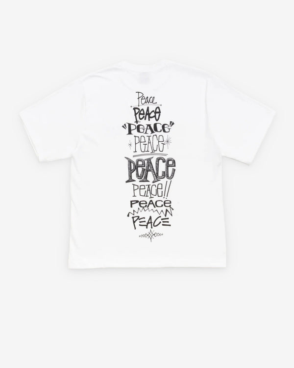 Stüssy  - Men's Peace Increased Tee - (White)