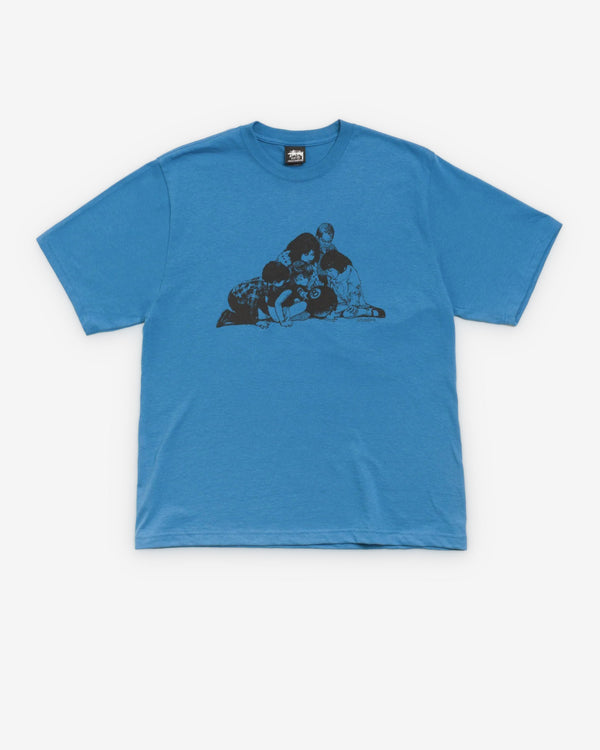 Stüssy  - Men's Kids Tee - (Blue)