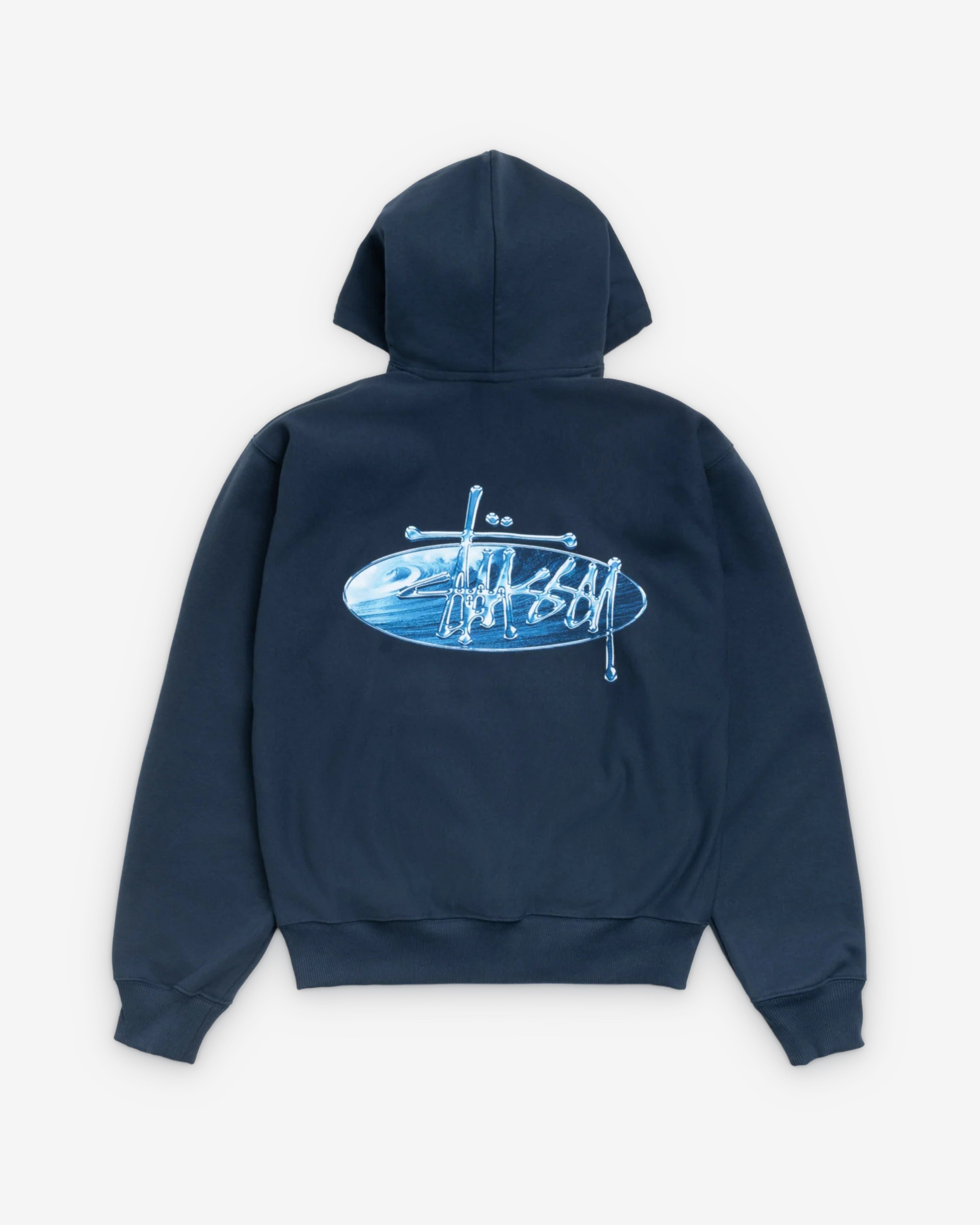 小物 STUSSY logo/monogram MUFFLER navy Stüssy | DSMS E-SHOP