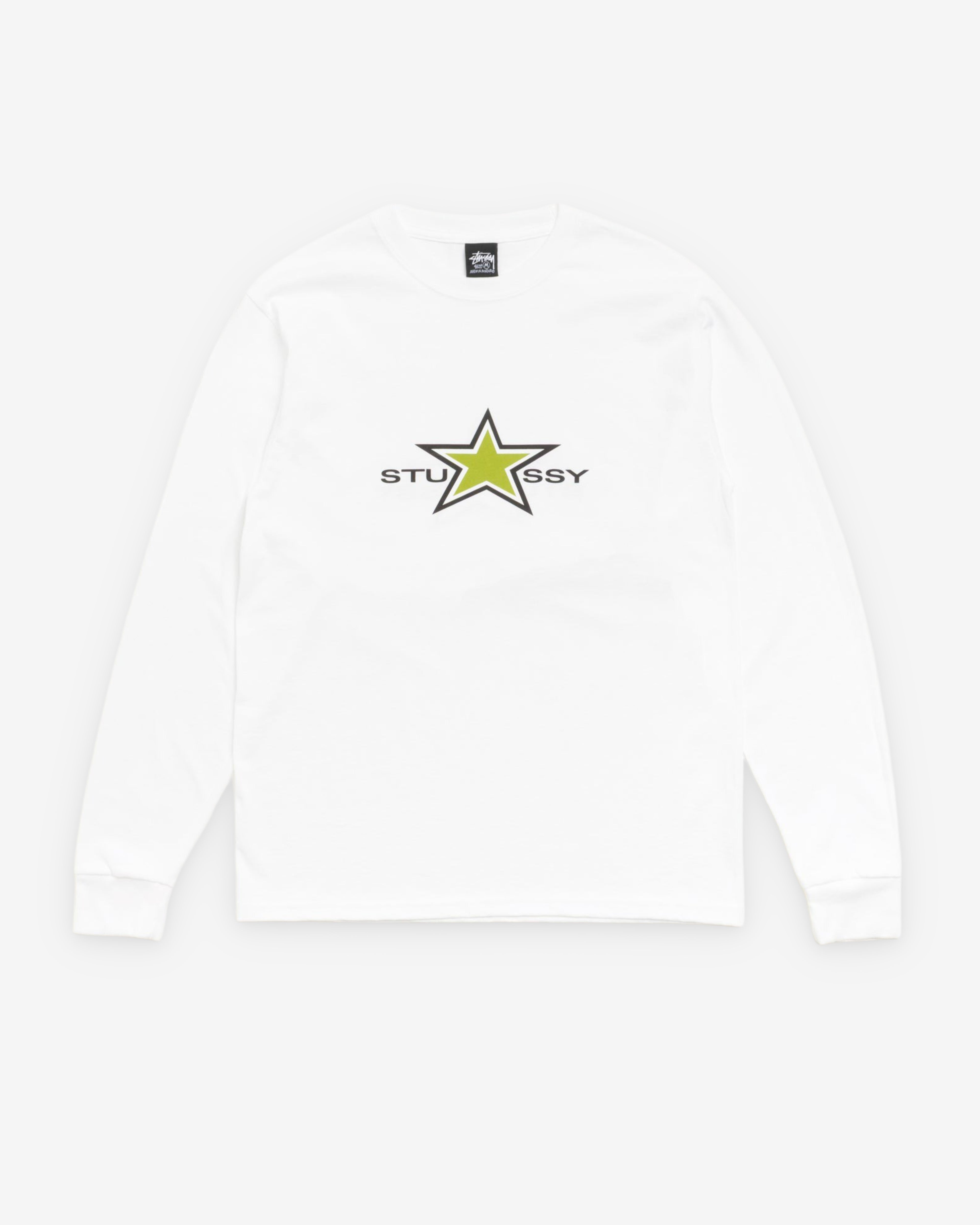 Stussy DSM singapore ロンT ホワイト バックロゴ Stüssy | DSMS E-SHOP