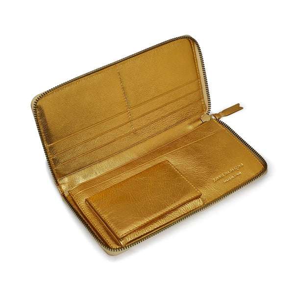 CDG Wallet_CDG WALLET - Gold Long Wallet - (Gold SA0110G)_WALLETS