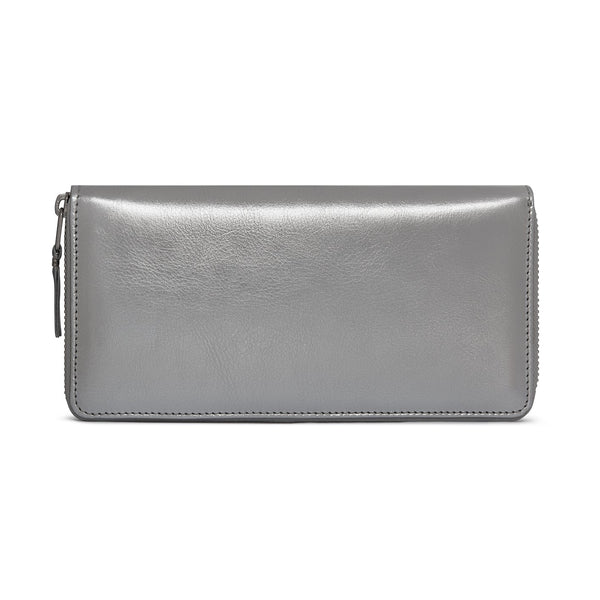 CDG WALLET - Silver Long Wallet - (Silver SA0110G)