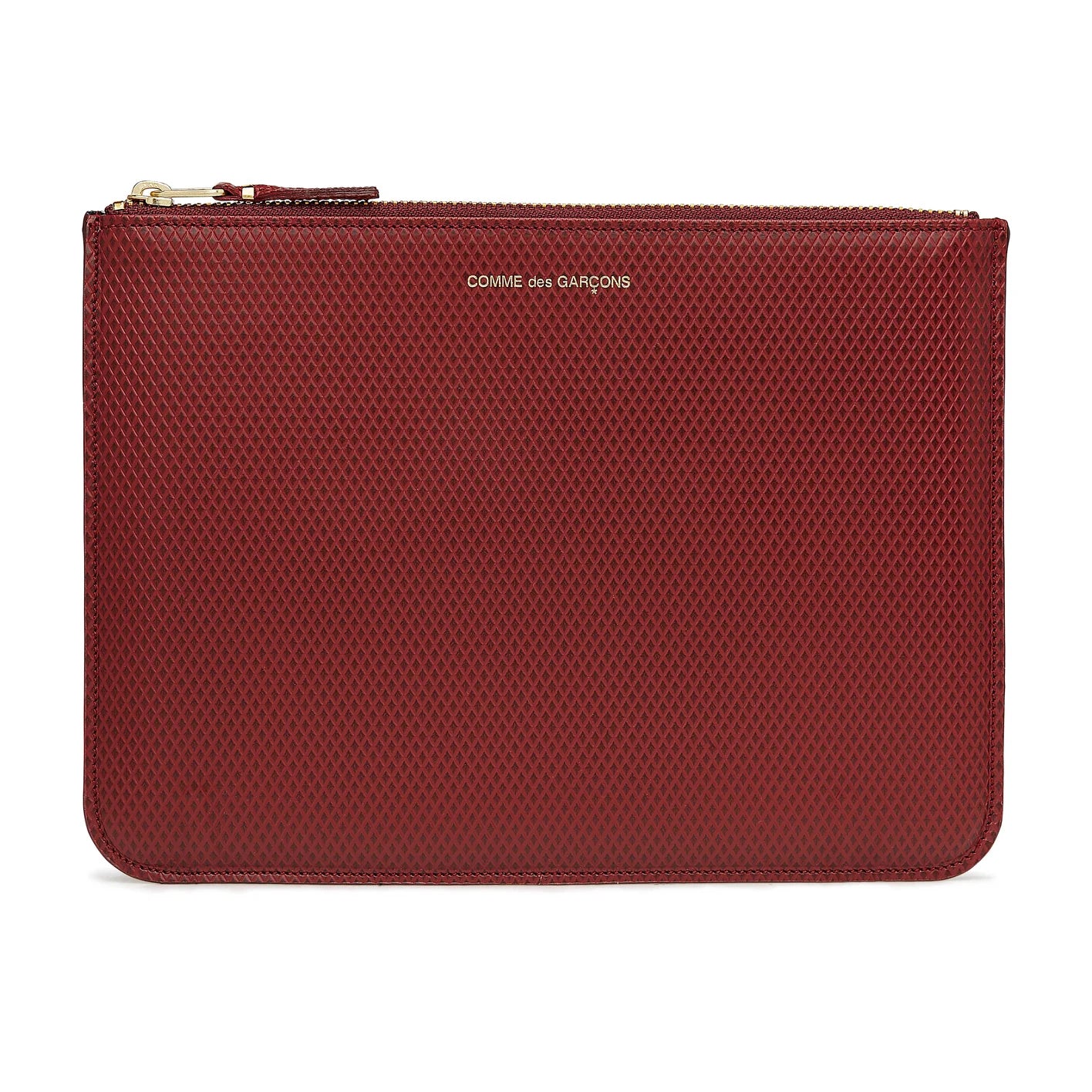 CDG WALLET Luxury Group Zip Pouch Burgundy SA5100LG Dover