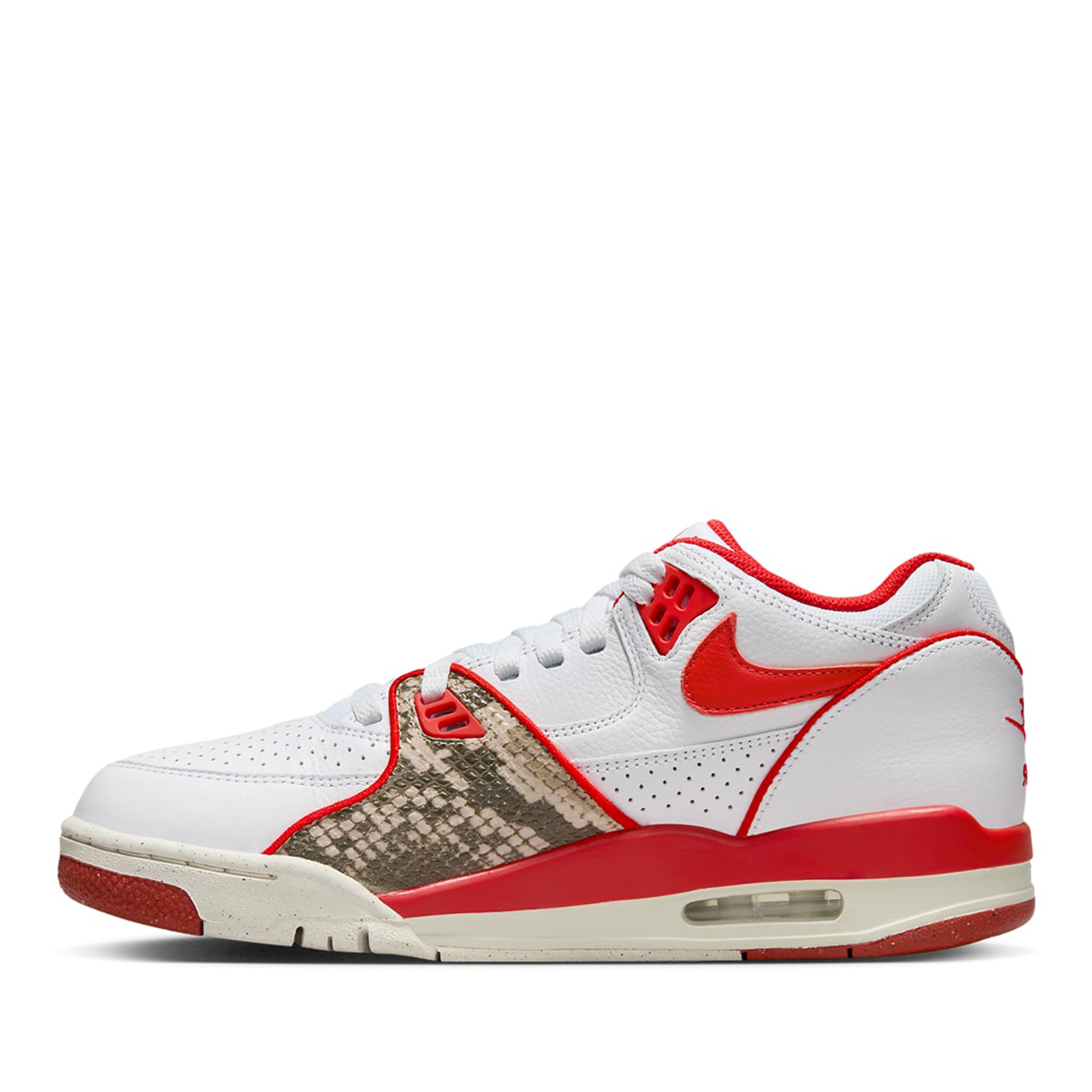 NIKE - Stüssy Men's Air Flight '89 Low SP - (White/Red)