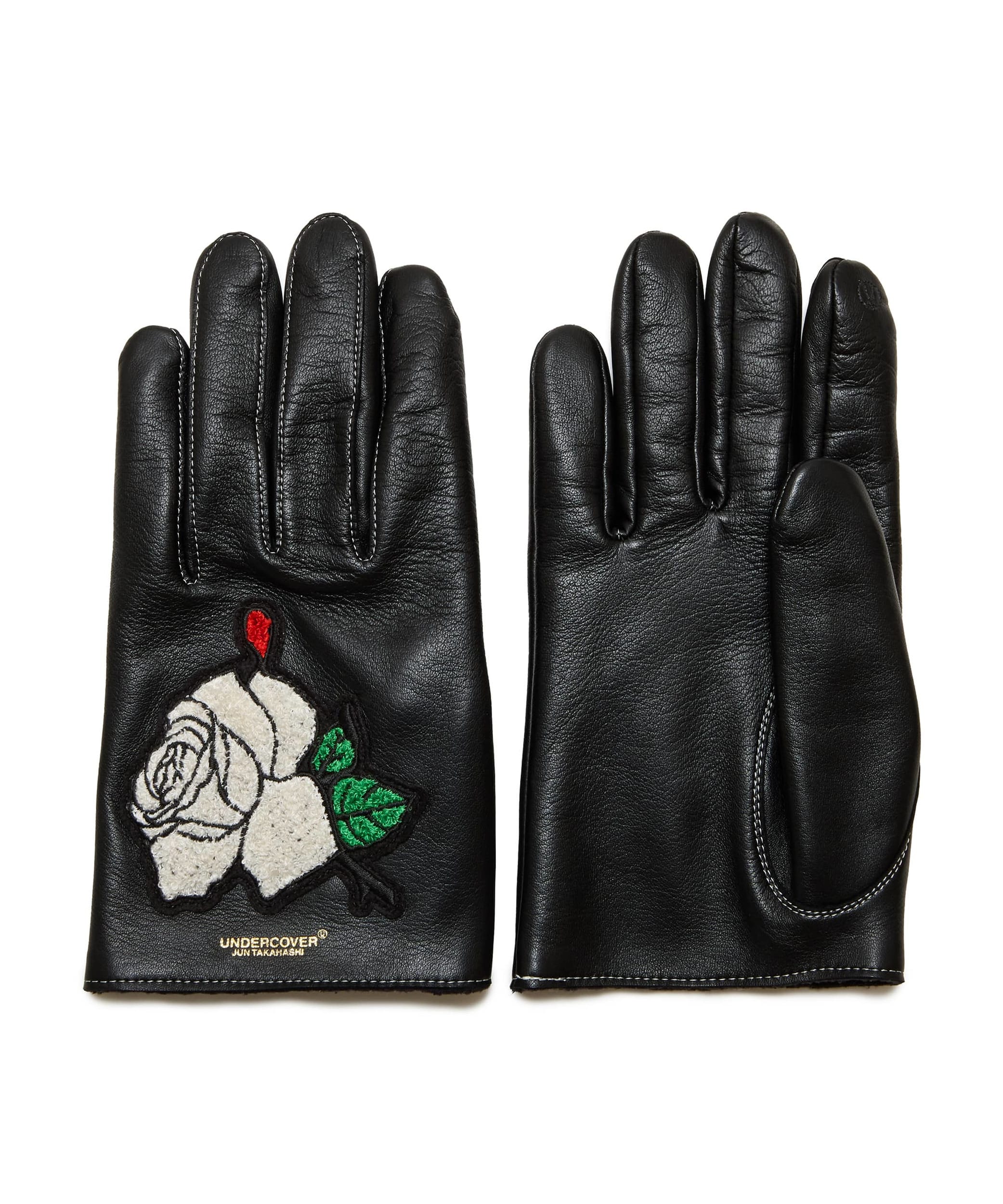 Undercover: Rose Sheepskin Glove (Black) | DSMS E-SHOP