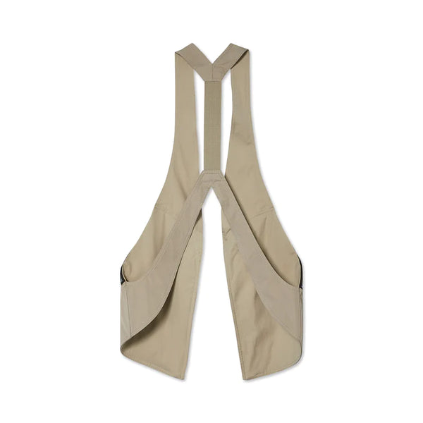 Rick Owens_RICK OWENS - Men's Woven Vest Bauhaus Vest - (Pearl)_VESTS