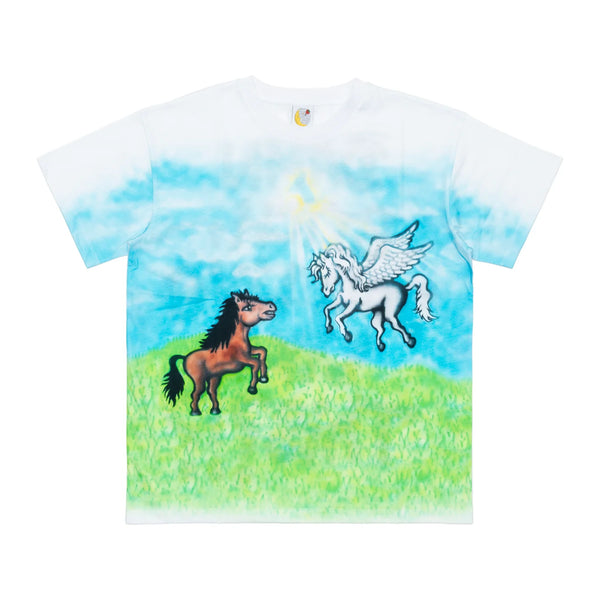 SKY HIGH FARM - Ally Bo Printed T-Shirt - (White)
