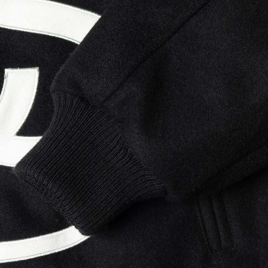 STÜSSY - SS-Link Varsity Jacket - (Black) | Dover Street Market E