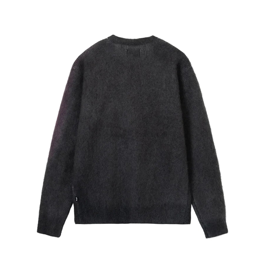 STÜSSY - Brushed Dot Sweater - (Black) | Dover Street Market E 