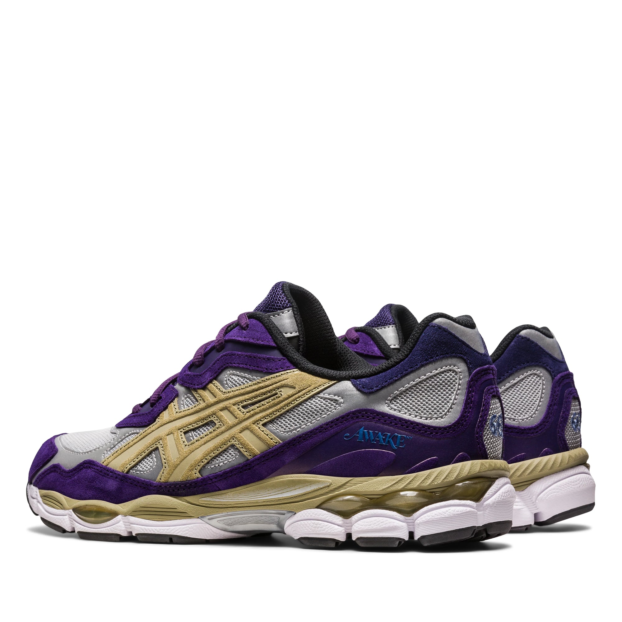 ASICS - GEL-NYC - (Pure Silver/Gothic Grape) view 4