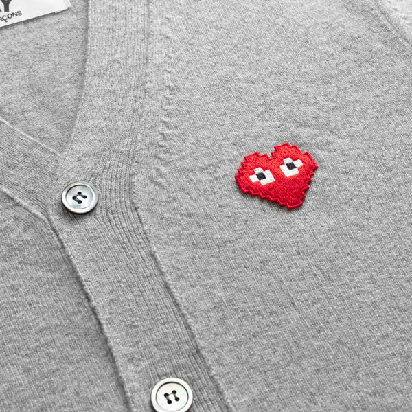 Play_PLAY - the Artist Invader Men's Cardigan - (N084)(Grey)_CARDIGANS