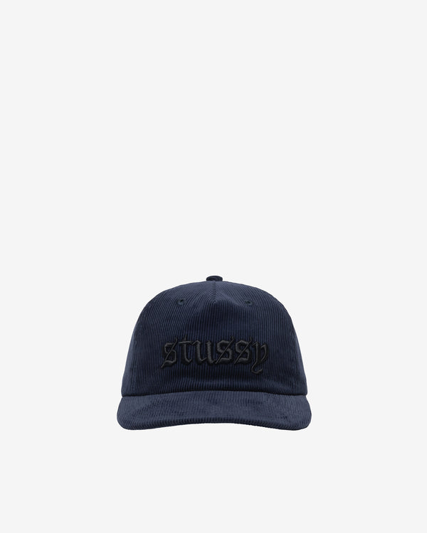 Stüssy - Men's Corduroy Oe Cap - (Navy)