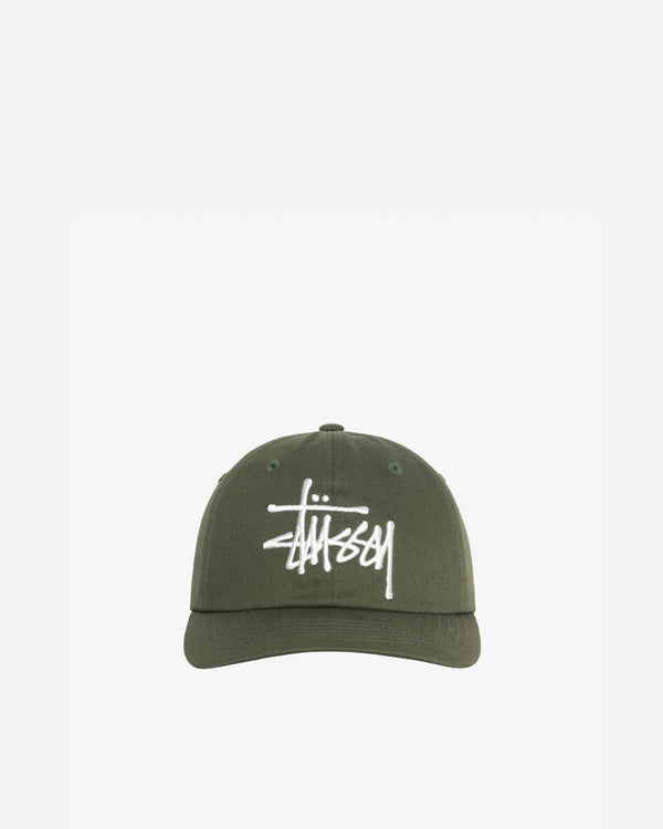 Stüssy - Men's Big Basic Vintage Cap - (Moss)