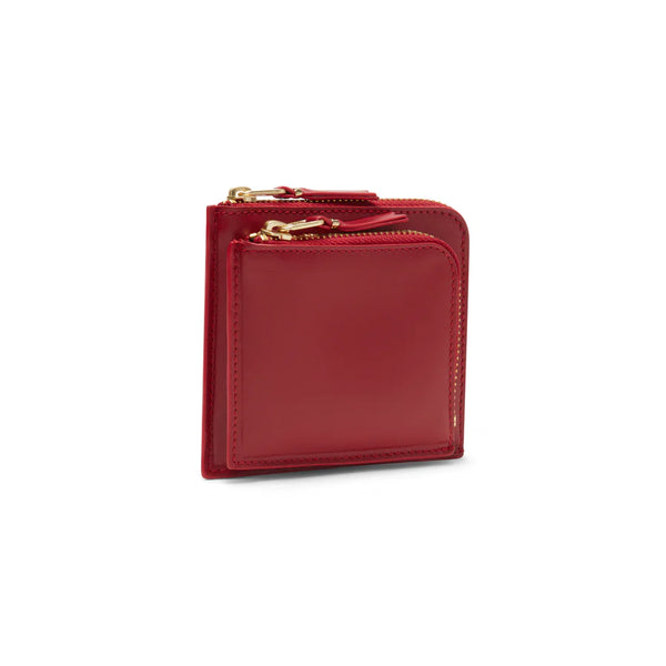 CDG Wallet_CDG WALLET - Outside Pocket Zip Around Wallet - (Red SA3100)_WALLETS