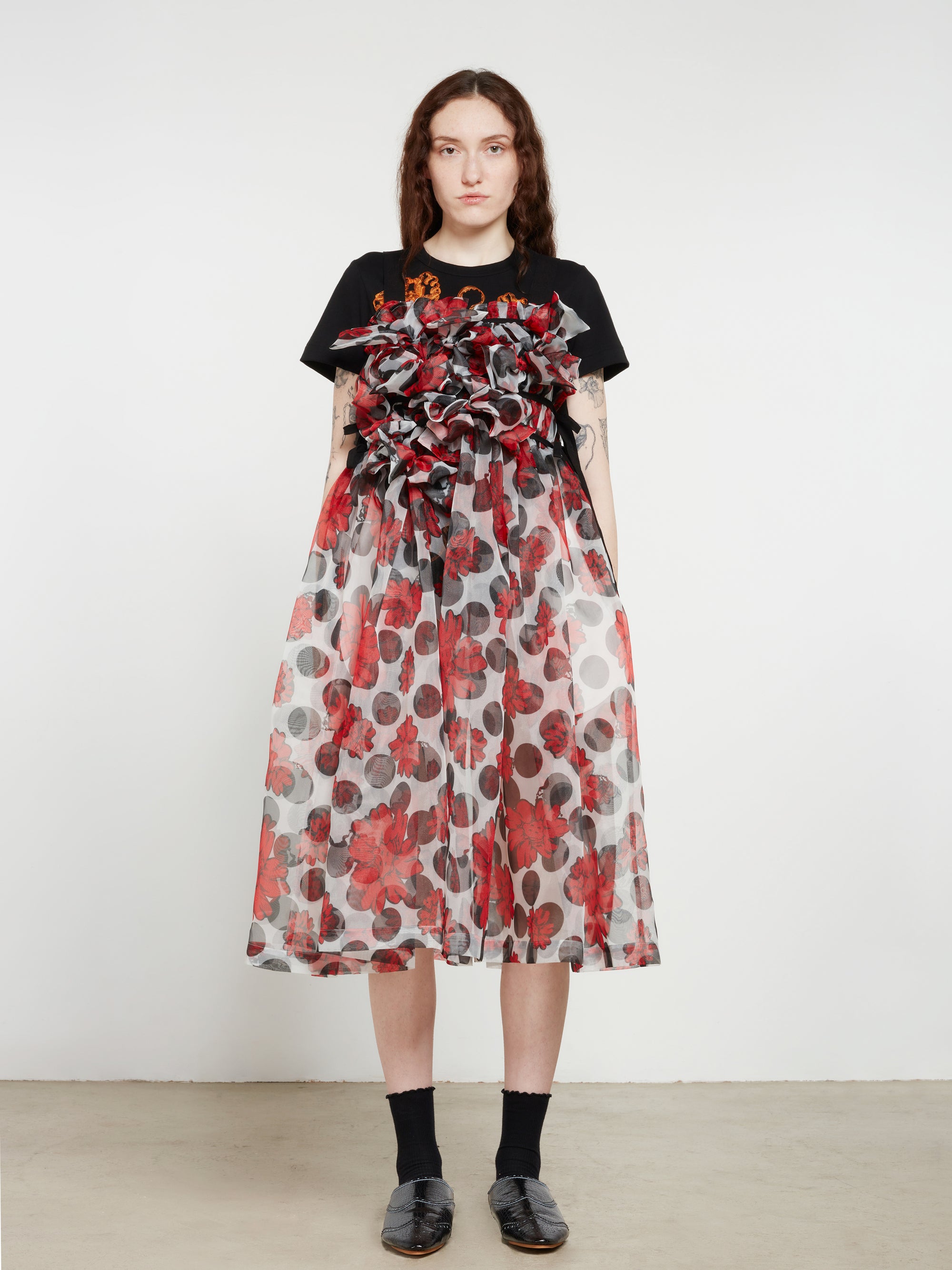 TAO - Shun Sudo Dress - (Red/Black) | Dover Street Market E-Shop – DSMS ...