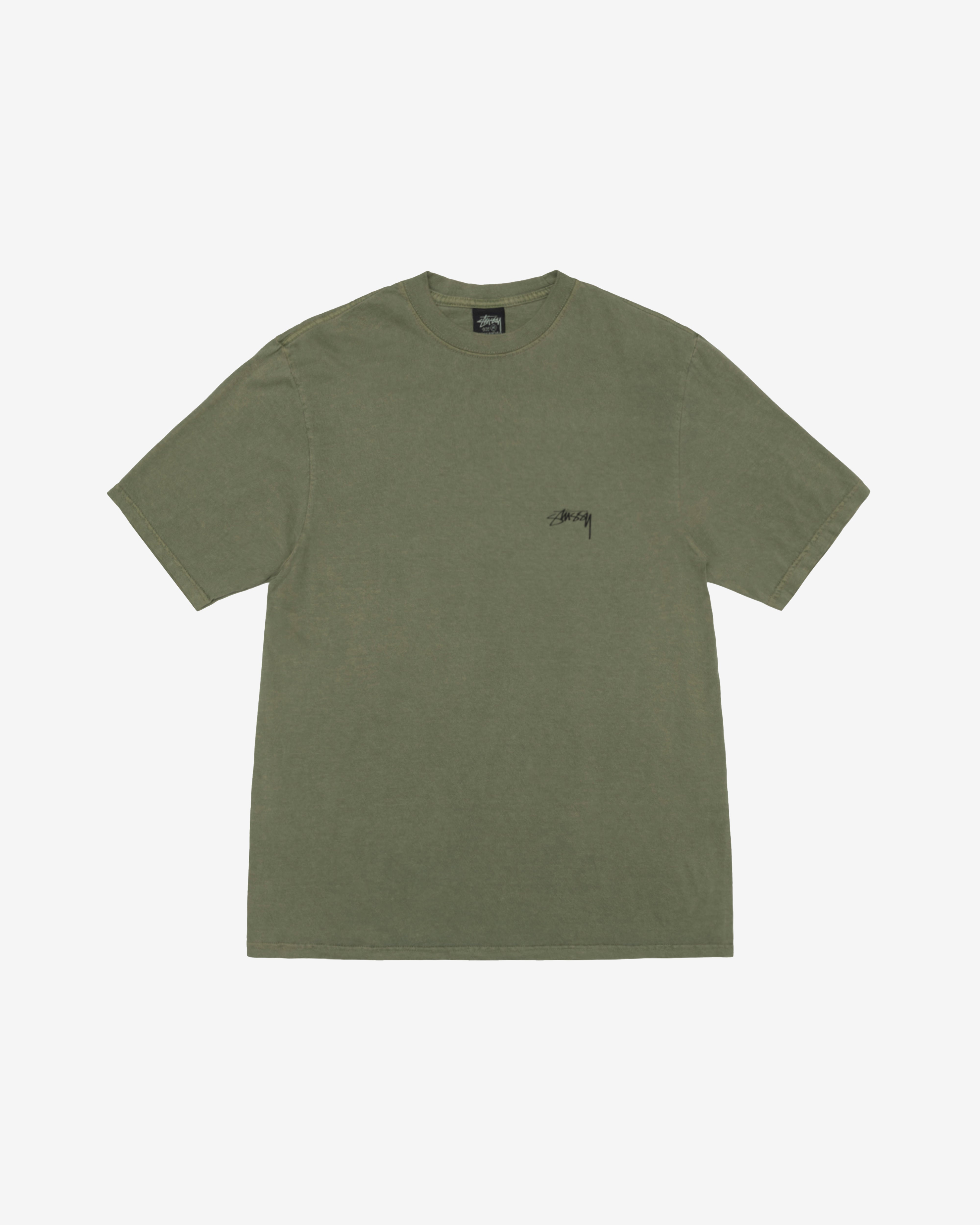 Stüssy - Men's 8 Ball Pigment Dyed T-Shirt - (Olive)