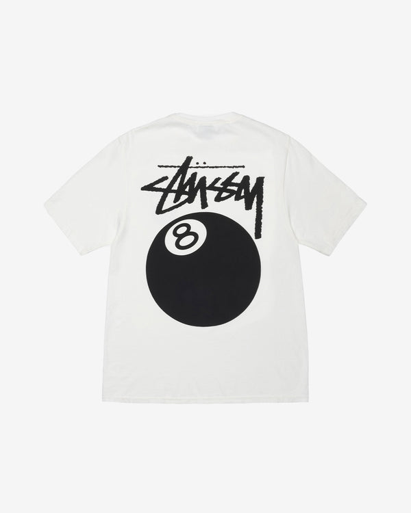 Stüssy - Men's 8 Ball Pigment Dyed T-Shirt - (Natural)