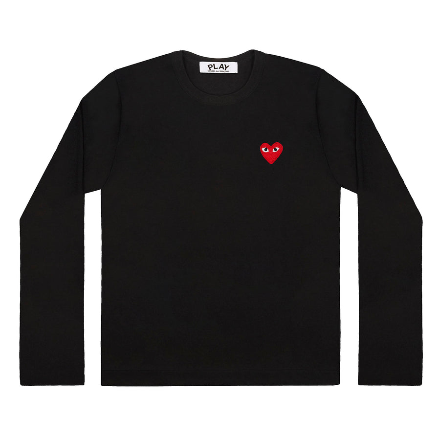 Cdg sale tee black